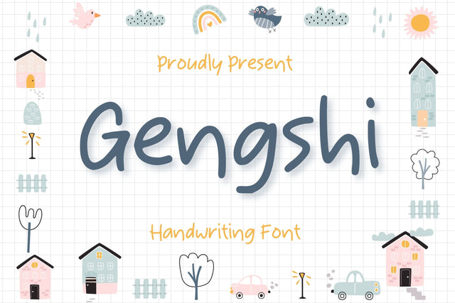 Gengshi Font Aisyah 