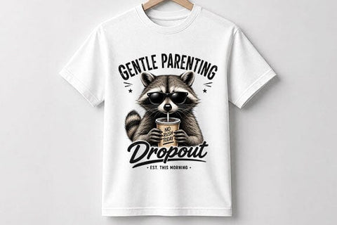 Gentle Parenting Dropout PNG Funny Parenting Humor Sublimation Design SVG BillahCrafts 