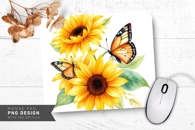 Gentle Whimsical Scene Mousepad Sublimation Regulrcrative 