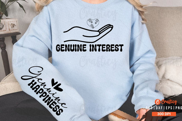 Genuine interest Sleeve SVG Design SVG Designangry 