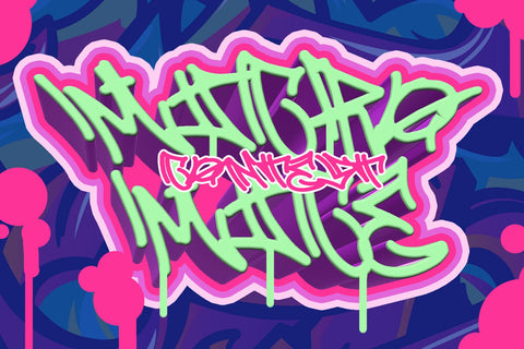 Genzi Street - Awesome Monoline Graffiti Font Font Mozzatype 