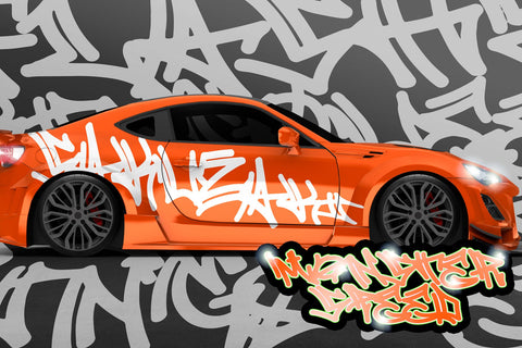Genzi Street - Awesome Monoline Graffiti Font Font Mozzatype 