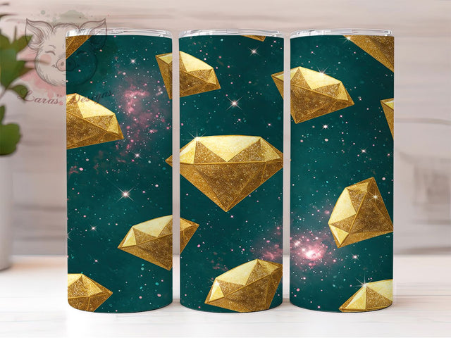 Geometric Diamond Tumbler Wrap, Diamond Pattern Mug, Modern Abstract Cup, Polygon Art Design, Minimalist Aesthetic Gift, Chic Geometry Wrap, Sublimation Tumbler Wrap Sublimation Lara' s Designs 