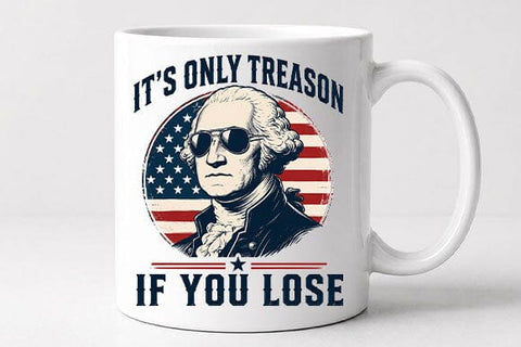 George Washington Patriotic PNG American History Sublimation Design SVG BillahCrafts 