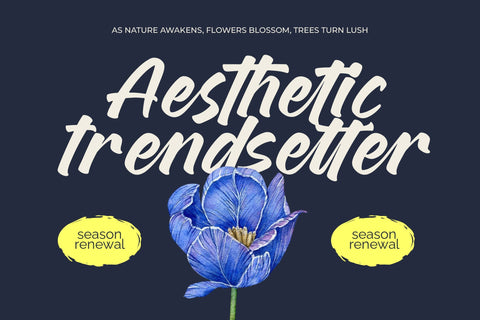 Geralty Retturn - Bold Handwritten Font Type Font Letterena Studios 