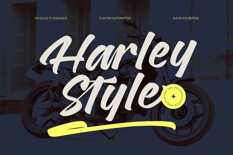 Geralty Retturn - Bold Handwritten Font Type Font Letterena Studios 