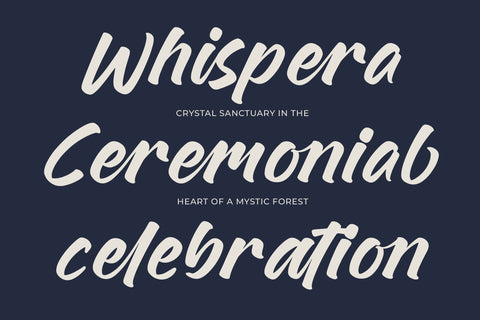 Geralty Retturn - Bold Handwritten Font Type Font Letterena Studios 