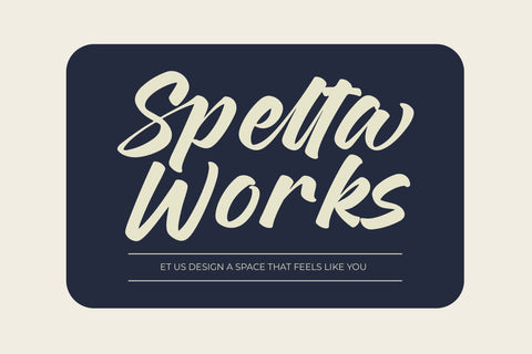 Geralty Retturn - Bold Handwritten Font Type Font Letterena Studios 