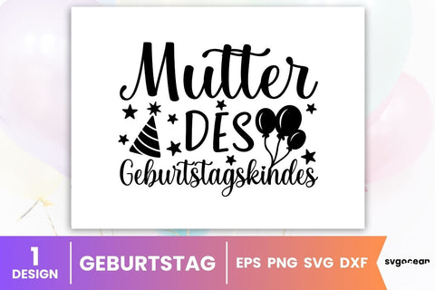 German Birthday Quotes SVG Bundle SVG SvgOcean 