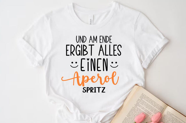 German Quote Plotter File Aperol SVG PNG SVG FiveStarCrafting 