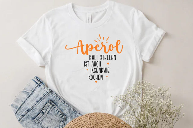 German Quote Plotter File Aperol SVG PNG T-shirt Design SVG FiveStarCrafting 
