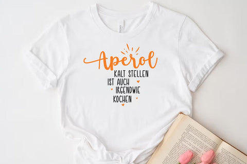 German Quote Plotter File Aperol SVG PNG T-shirt Design SVG FiveStarCrafting 