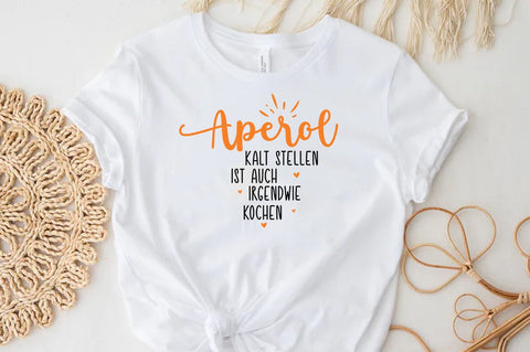 German Quote Plotter File Aperol SVG PNG T-shirt Design SVG FiveStarCrafting 
