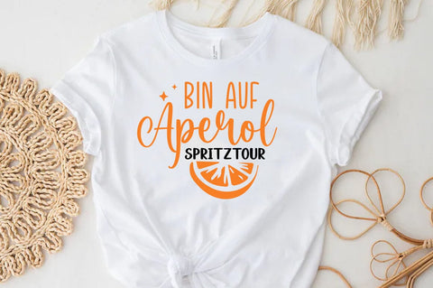 German Quotes Plotter File Aperol SVGs PNG, German Aperol T shirt Design SVG FiveStarCrafting 