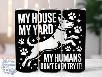 German Shepherd Guard 20oz Tumbler, Dog Lover, Protective Dog, Tumbler Wrap, Sublimation Design, Guard Dog, 20oz Tumbler Sublimation ToriDesigns 