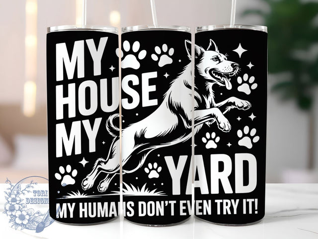 German Shepherd Guard 20oz Tumbler, Dog Lover, Protective Dog, Tumbler Wrap, Sublimation Design, Guard Dog, 20oz Tumbler Sublimation ToriDesigns 