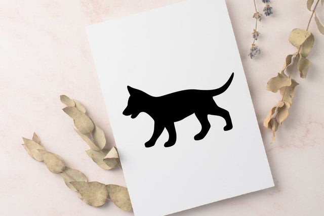 German Shepherd Puppy SVG RFCreative 