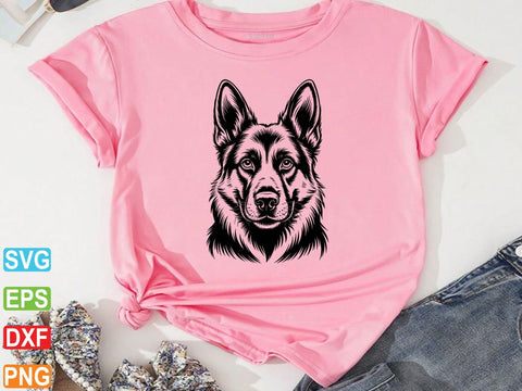 German Shepherd SVG, German Shepherd Clipart, Dog Lover Shirt SVG Creativeart88 