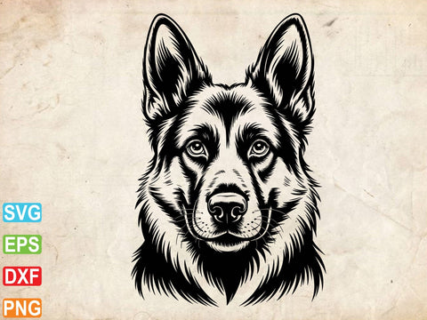 German Shepherd SVG, German Shepherd Clipart, Dog Lover Shirt SVG Creativeart88 