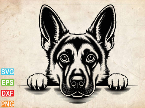 German Shepherd SVG, German Shepherd Clipart, Dog Lover Shirt SVG Creativeart88 