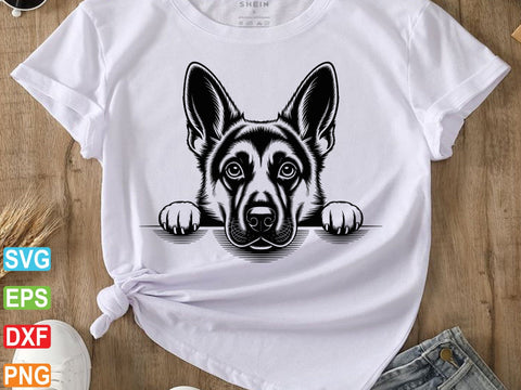 German Shepherd SVG, German Shepherd Clipart, Dog Lover Shirt SVG Creativeart88 