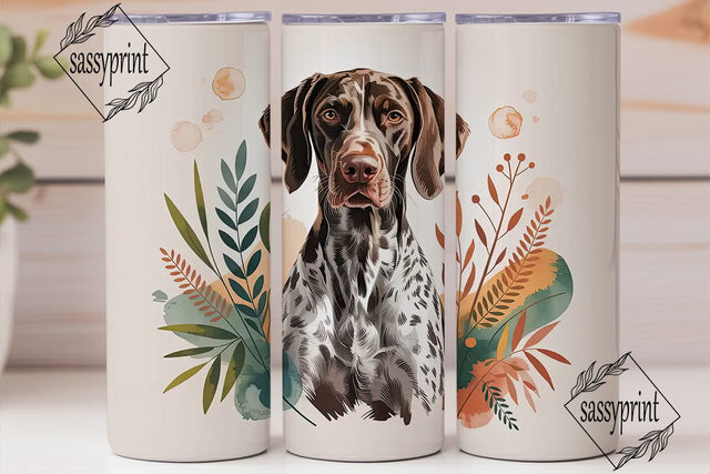 German Shorthaired Pointer 20oz Tumbler Sublimation sassyprint 