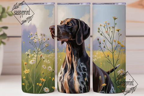 German Shorthaired Pointer 20oz Tumbler Sublimation sassyprint 