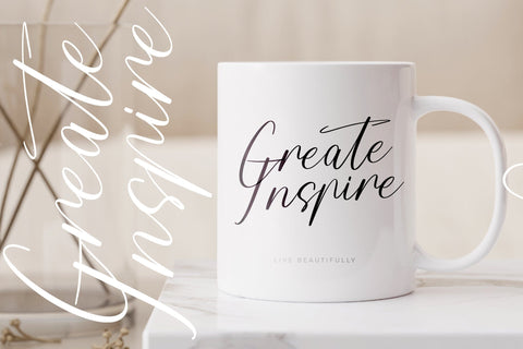 Gestae Ardentia - Modern Handwritten Font Letterena Studios 