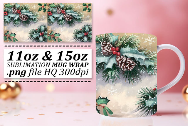 get creative! , Artistic designs for 11oz and 15oz mugs, Christmas Sublimation afrosvg 