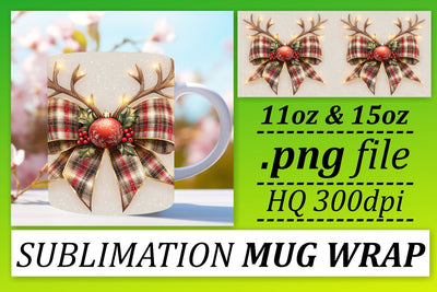 get creative! , Artistic designs for 11oz and 15oz mugs, Xmas Sublimation afrosvg 