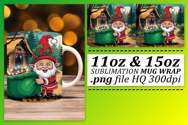 get creative! , Sublimation wraps for every occasion, Gnomes Sublimation afrosvg 