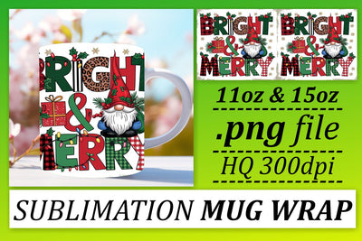 get creative today! , Mug wraps for every occasion, Gnomes Sublimation afrosvg 