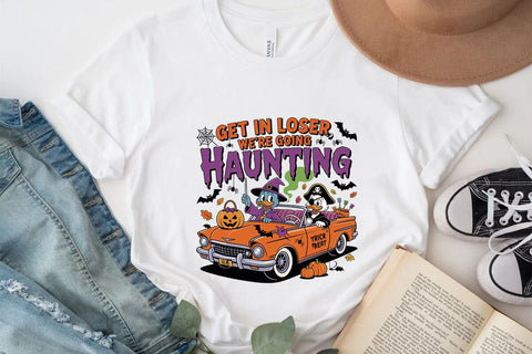 Get In Loser We're Going Haunting Trick Or Treat SVG Angelina750 