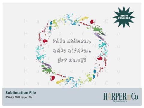 Get Messy SVG PNG Cut EPS File SVG HarperNCo 