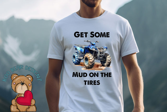 Get Some Mud CLipart Sublimation Boo Bear Designz 