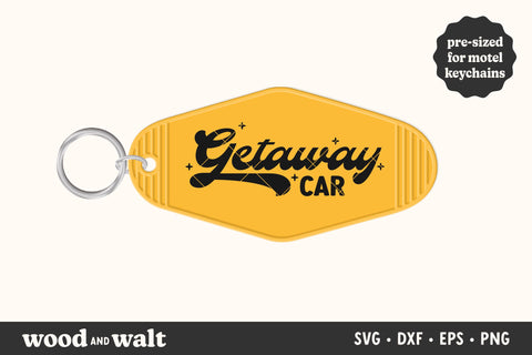 Getaway Car SVG | Motel Keychain SVG SVG Wood And Walt 