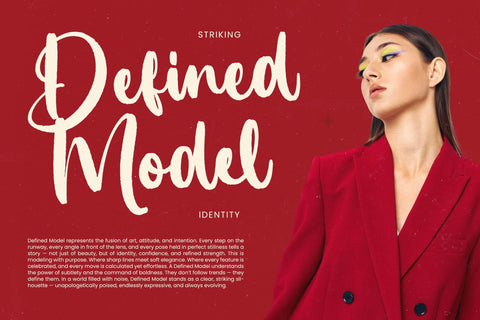 Ghatyna - Bold Brush Font Font Letterena Studios 