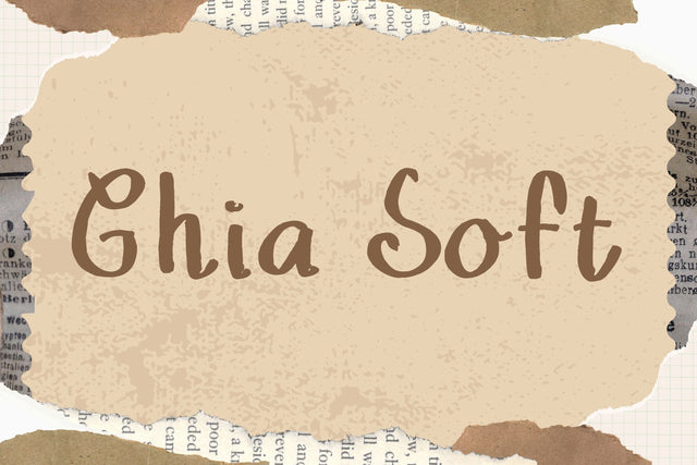 Ghia Soft Font Aisyah 