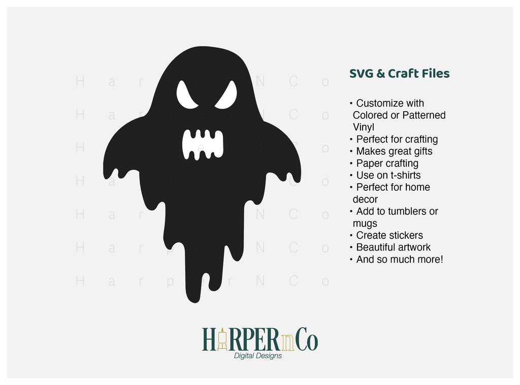 Ghost 3 SVG PNG Cut EPS File - So Fontsy
