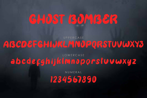 Ghost Bomber Font Prasetya Letter 