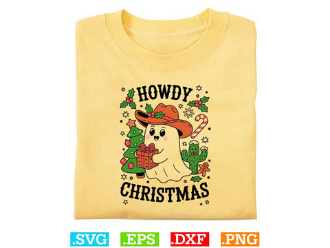 Ghost Christmas Svg Bundle, Spooky Christmas Svg, Halloween Svg SVG Creativeart88 