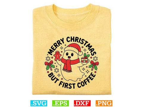 Ghost Christmas Svg Bundle, Spooky Christmas Svg, Halloween Svg SVG Creativeart88 