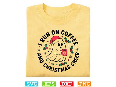 Ghost Christmas Svg Bundle, Spooky Christmas Svg, Halloween Svg SVG Creativeart88 