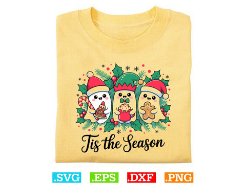 Ghost Christmas Svg Bundle, Spooky Christmas Svg, Halloween Svg SVG Creativeart88 