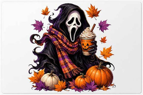 Ghost Coffee PNG | Cozy Halloween Digital Download SVG BillahCrafts 