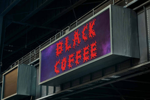 Ghost Darko Font Prasetya Letter 