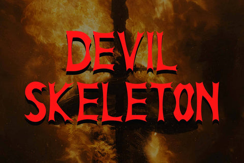 Ghost Demon Font Prasetya Letter 