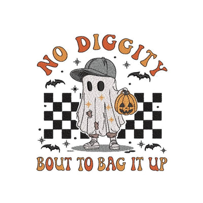 Ghost Embroidery Design, Halloween Pumpkin Embroidery Design, 3 sizes, Instant Download Embroidery/Applique DESIGNS Nino Nadaraia 