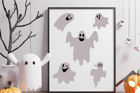 Ghost face custom halloween svg, dxf, eps, png SVG dadan_pm 