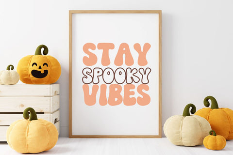 Ghost Groovy - Cute Retro Halloween Font Font Masyafi Studio 